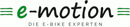 Logo e-motion - Die e-Bike Experten in Düren